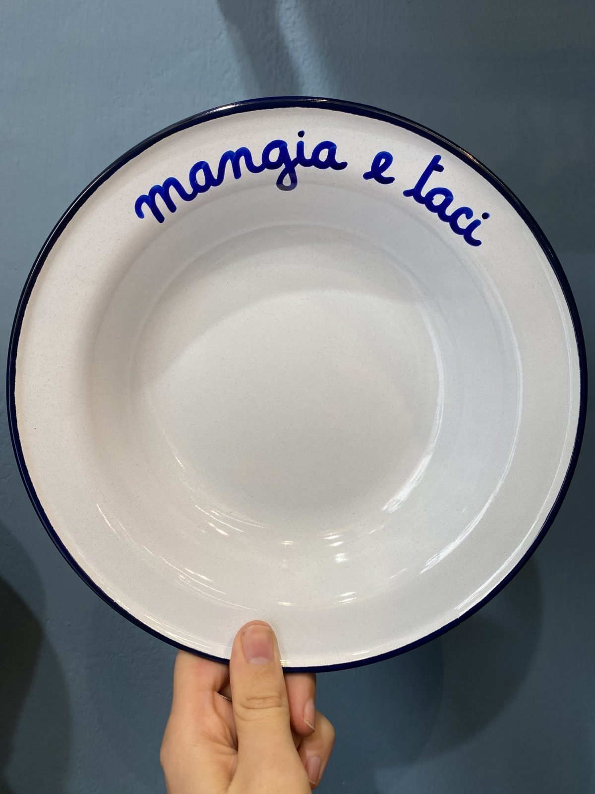PIATTO "MANGIA E TACI"