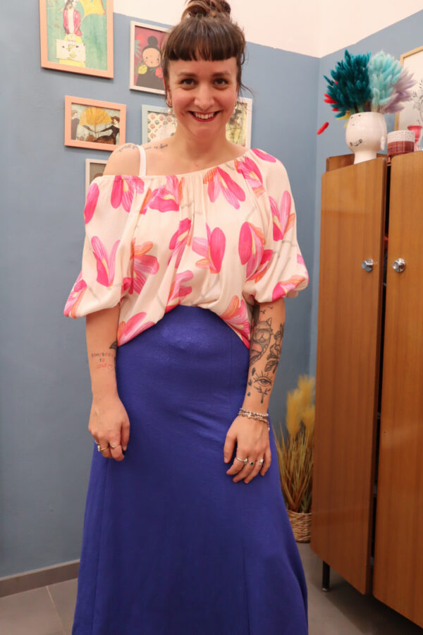 Blusa PINK FLOWER