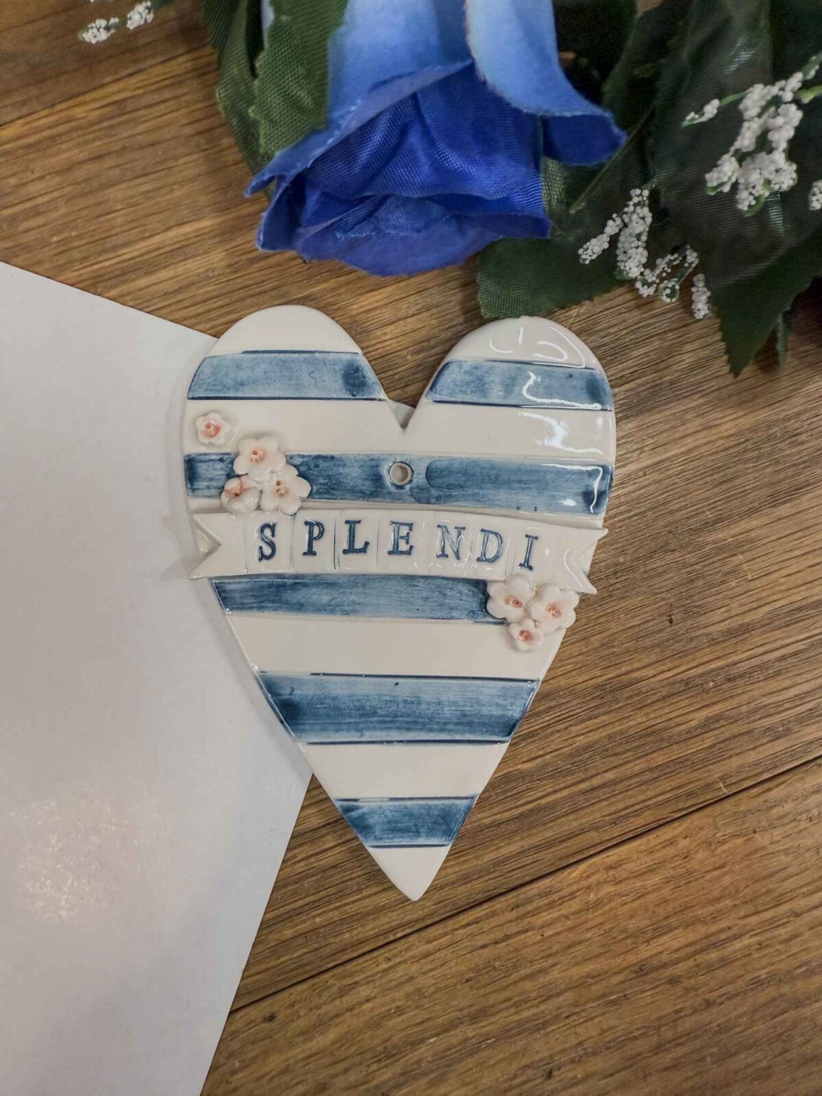 Cuore ceramica SPLENDI
