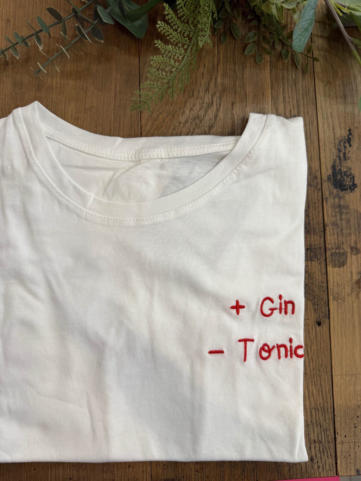 T-shirt -GIN +TONIC