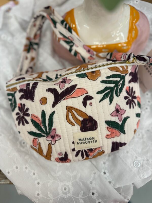 Marsupio FLOWER WHITE
