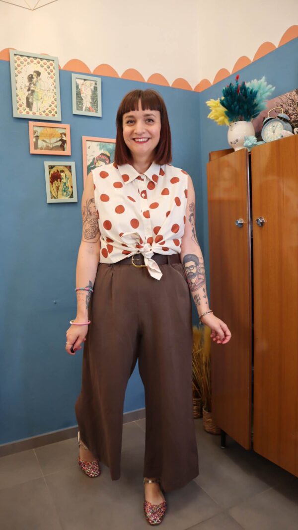 Pantalone CARLIN CIOCCOLATO