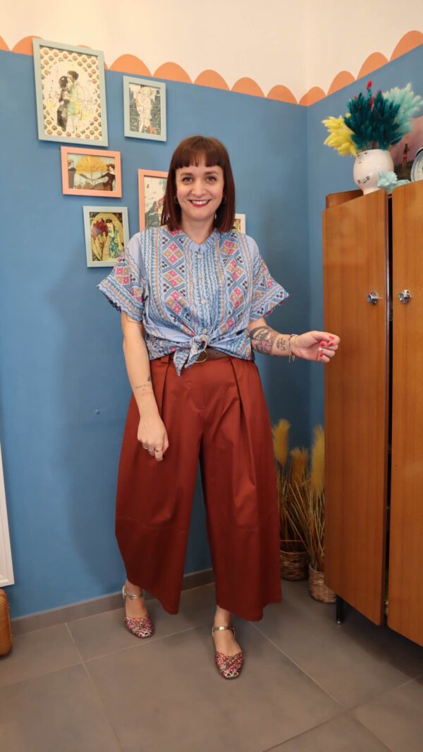 Pantalone BALOON brown
