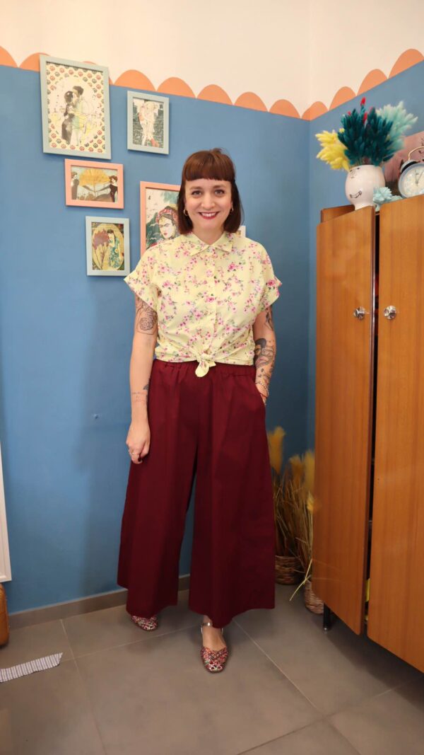 Pantalone BORDÓ