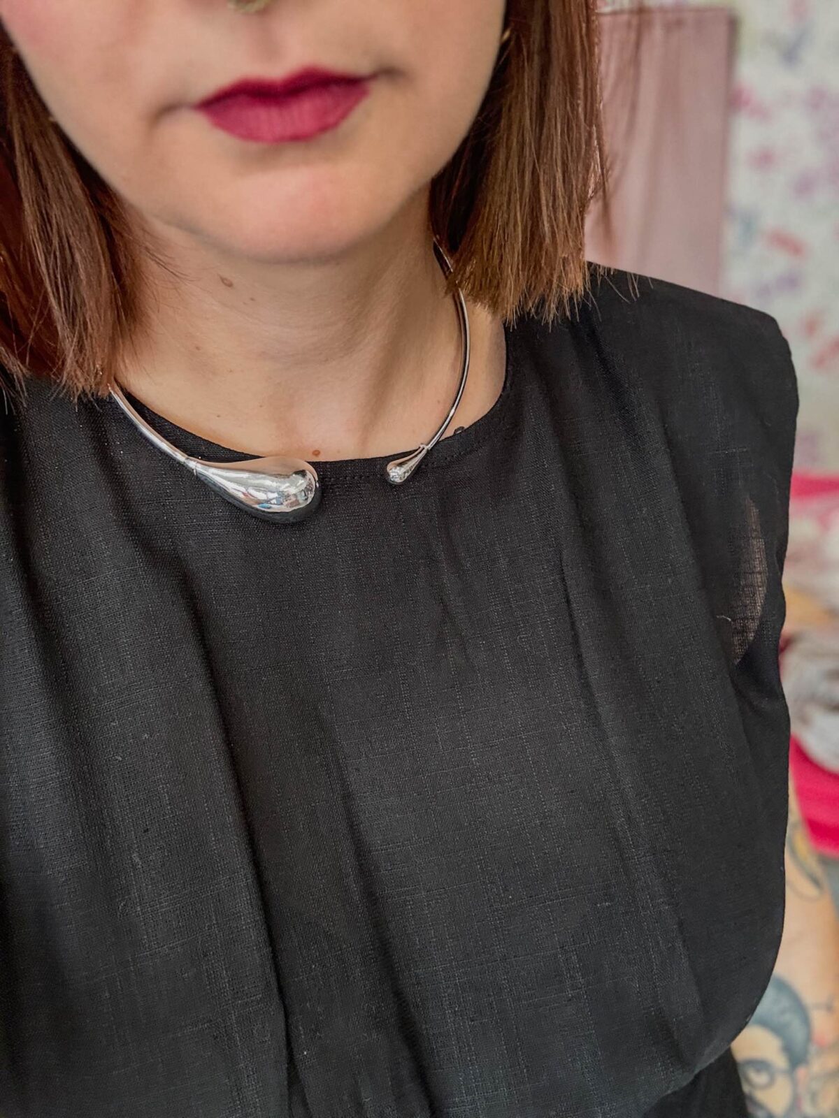 Collana GOCCIA ACCIAIO