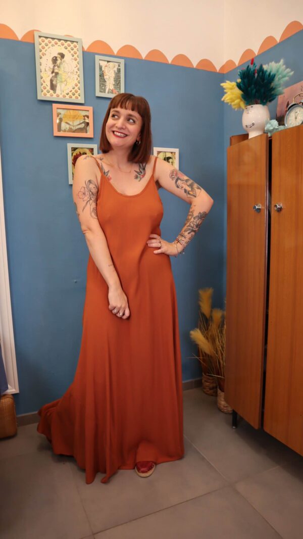 Vestito NIGHT TERRACOTTA