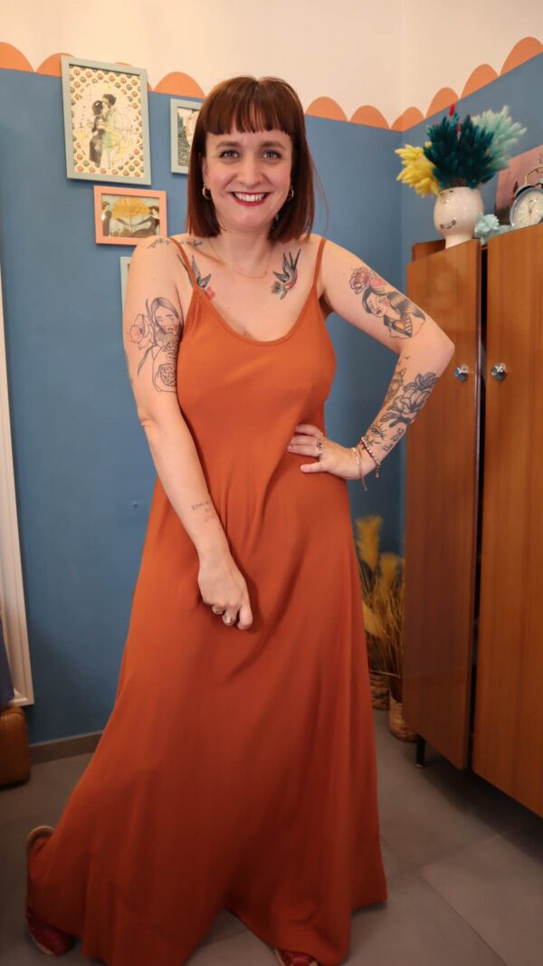 Vestito NIGHT TERRACOTTA