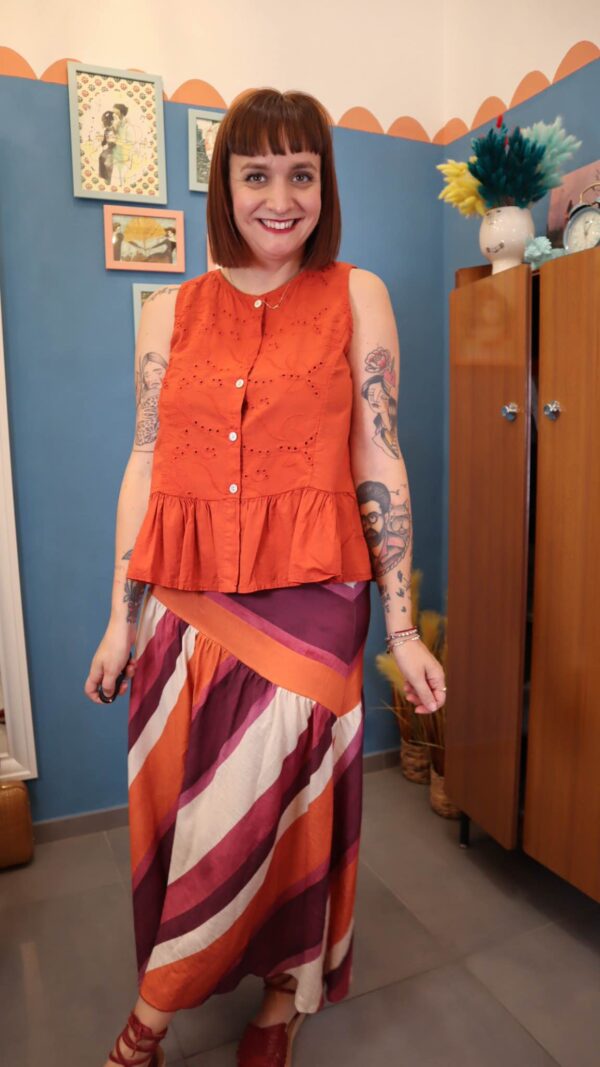 Blusa BASIC ORANGE