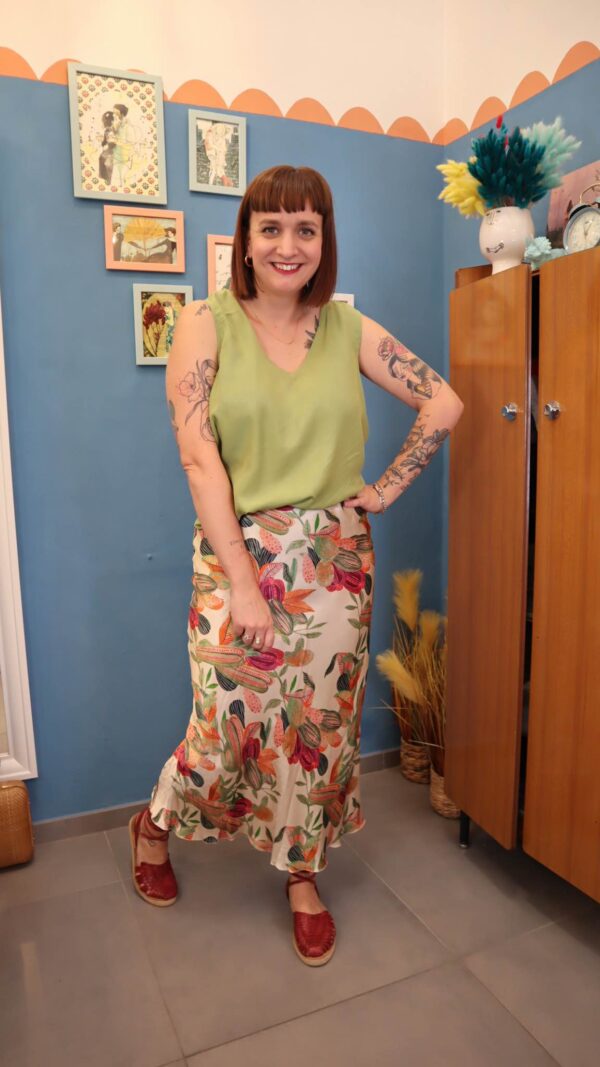 Gonna SATIN FLORA