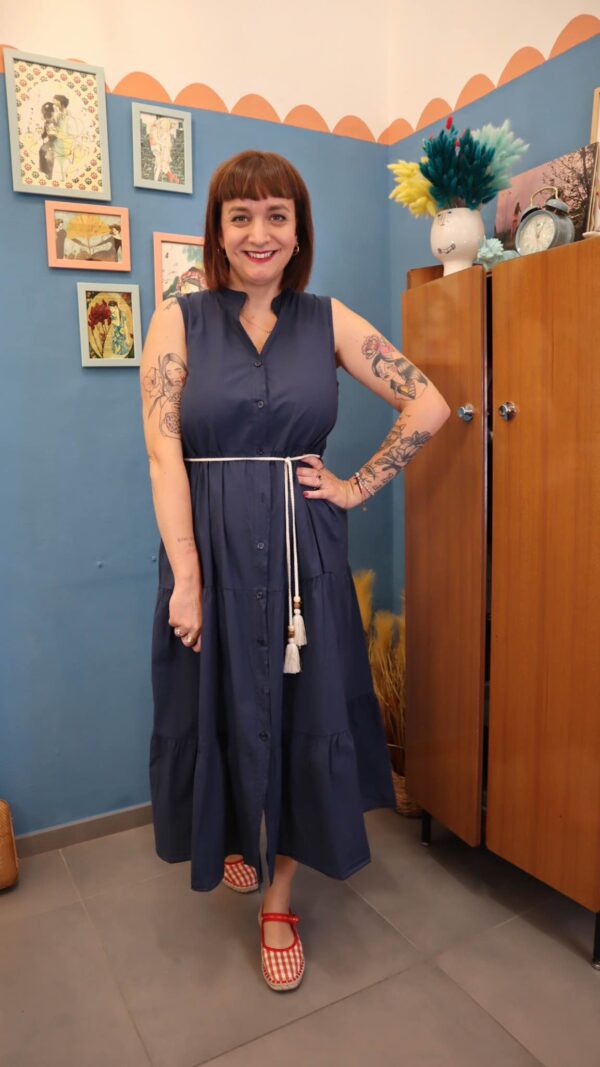 Vestito BASIC BLU