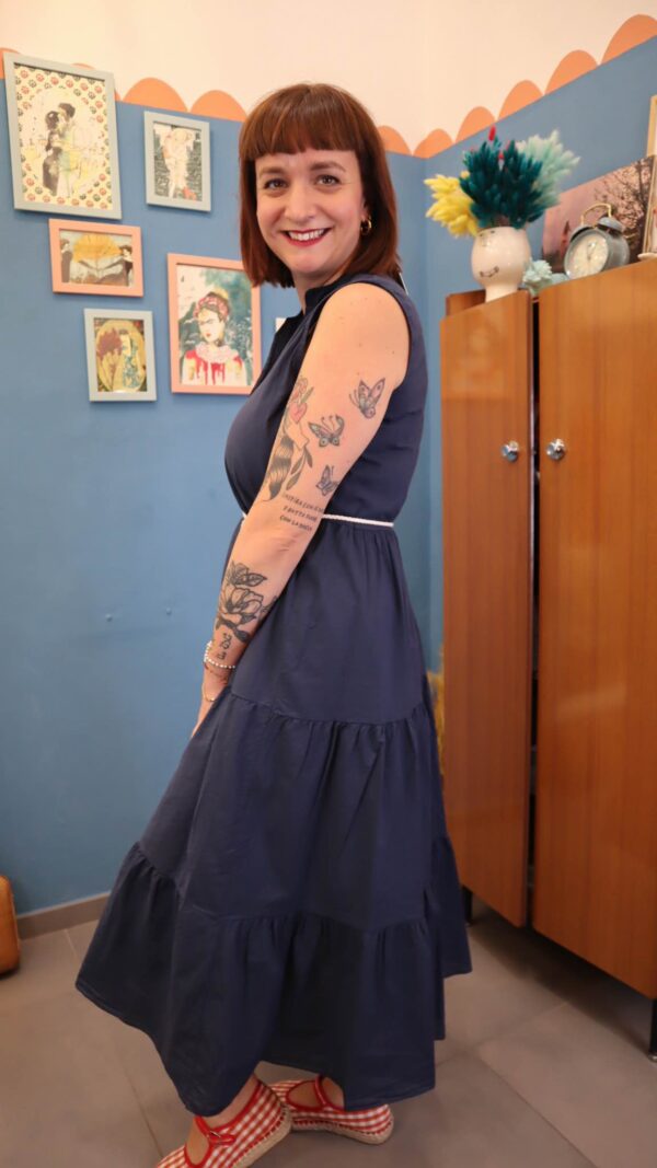Vestito BASIC BLU