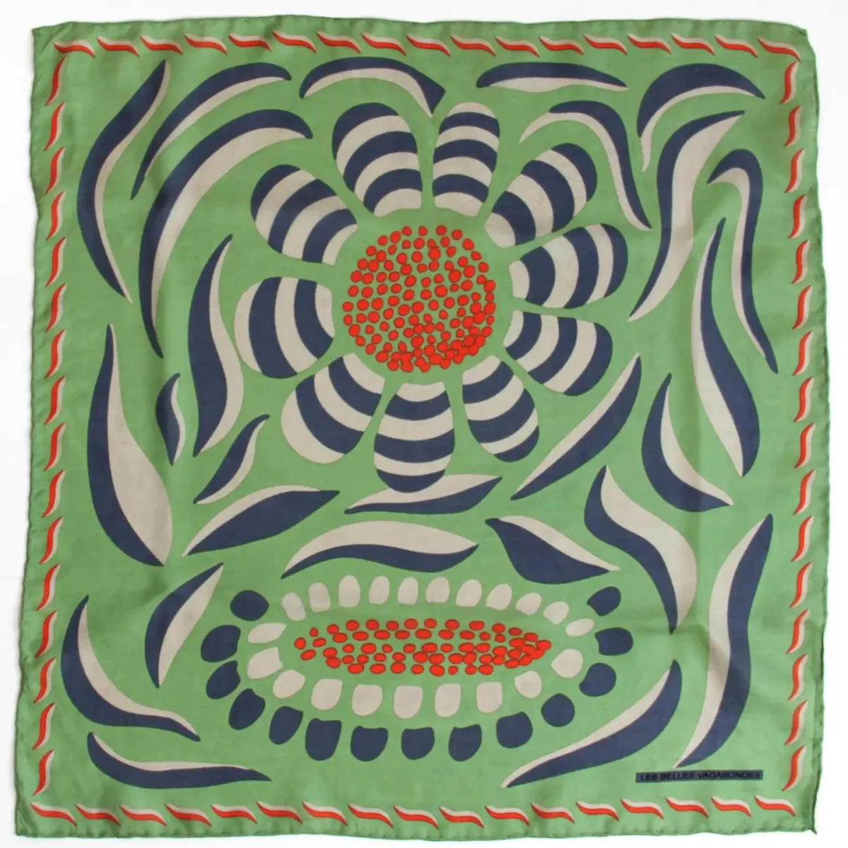 Foulard SETA NON TI SCORDAR DI ME-KAKI