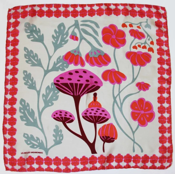 Foulard SETA ALICE ARANCIONE