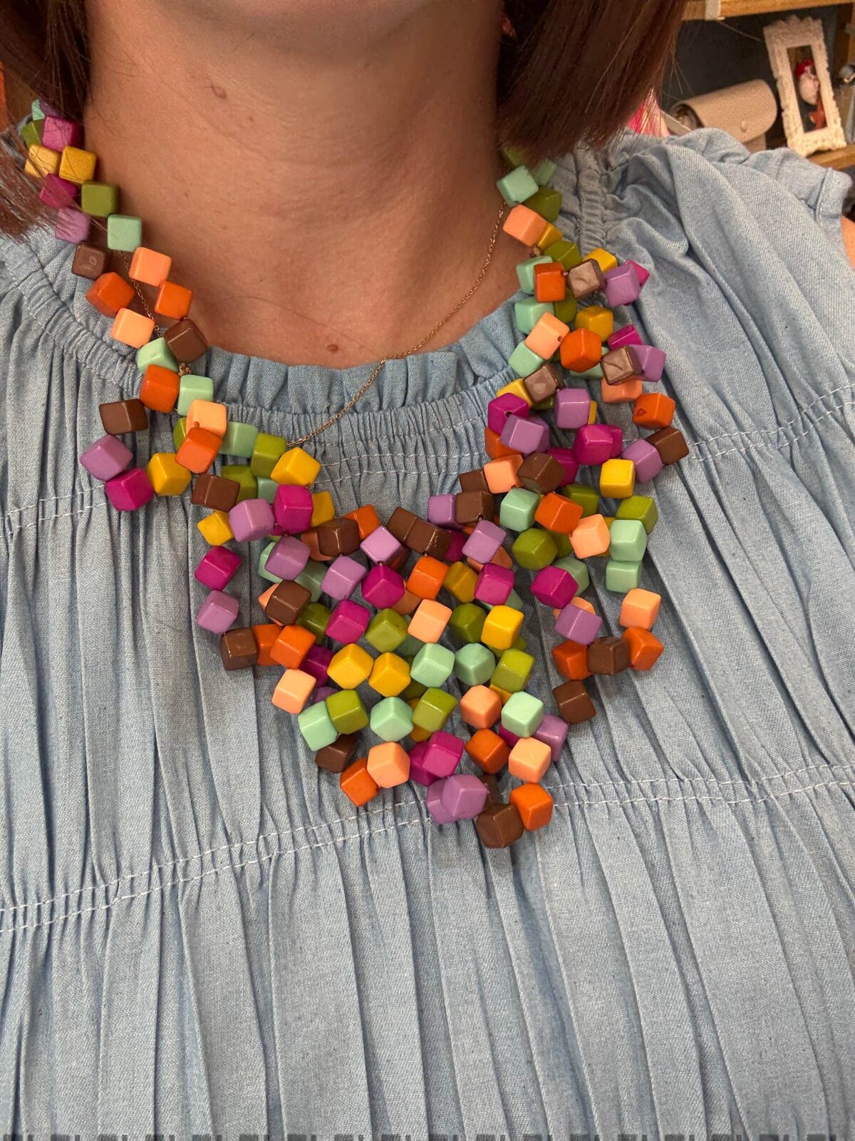 Collana CUBIC PASTELLO