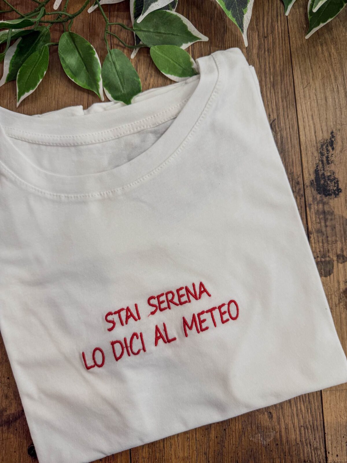 T-shirt " STAI SERENA"