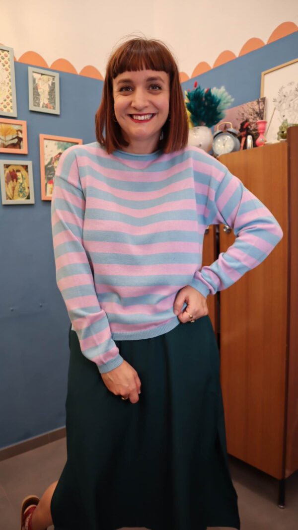 Maglione RIGHE AZZURRO