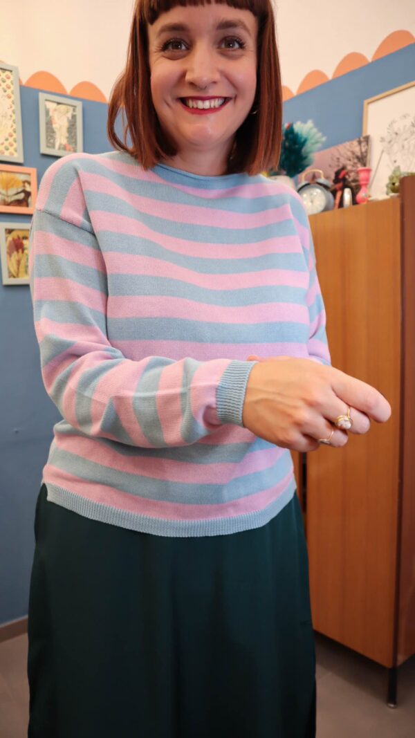 Maglione RIGHE AZZURRO