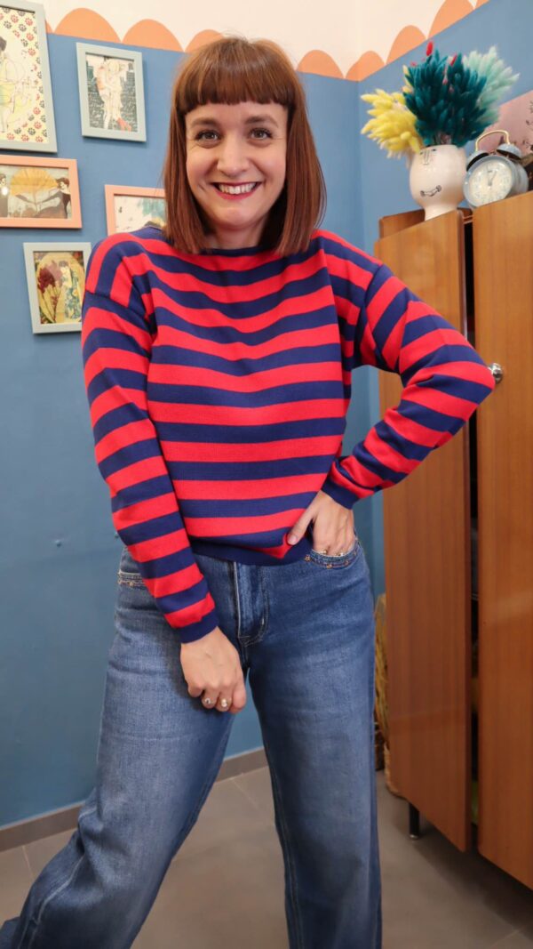 Maglione RIGHE BLU