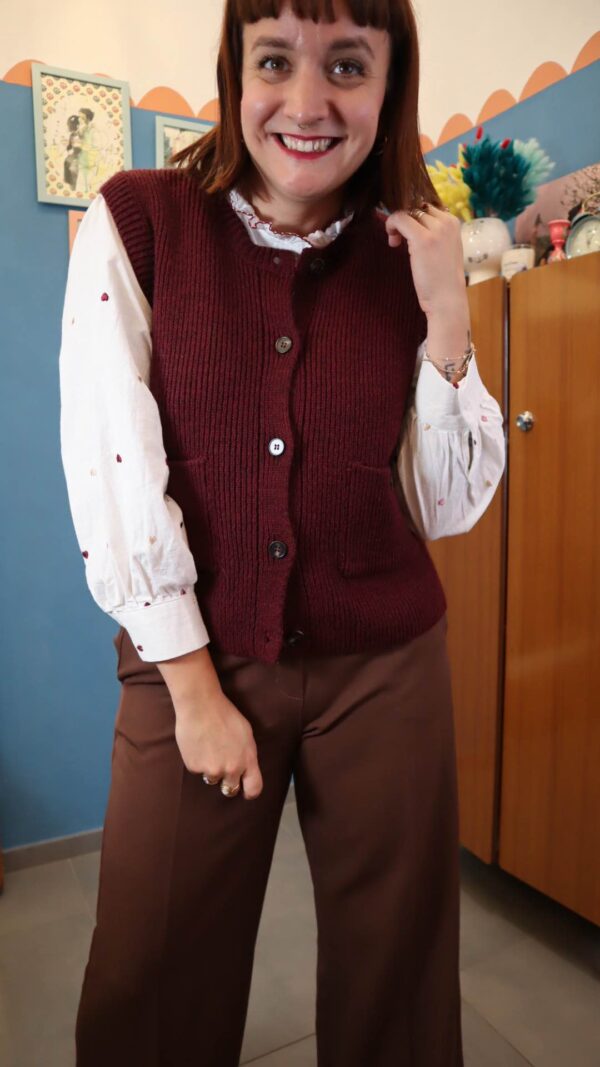 Gilet BURGUNDY