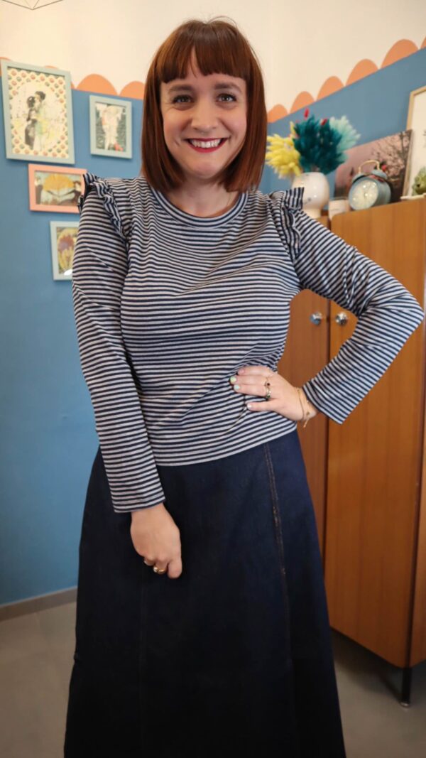 Maglia RIGHE BLU/GRIGIO