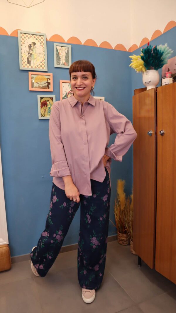 Camicia  BASIC Viola