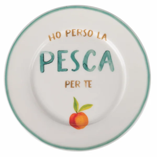 Piattino HO PERSO LA PESCA