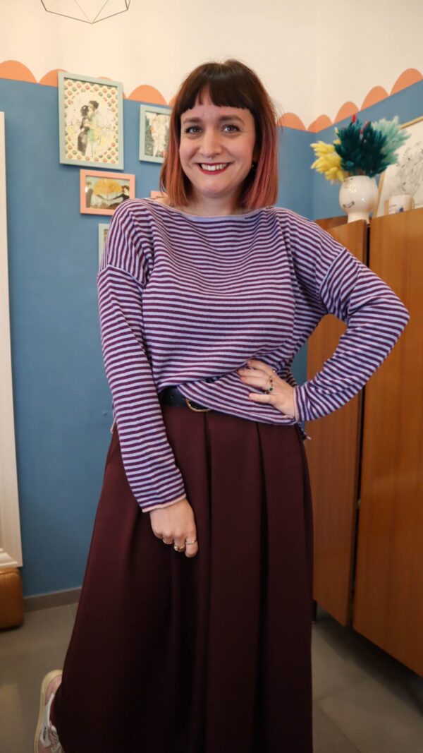 Maglione SALMO lilla/ viola