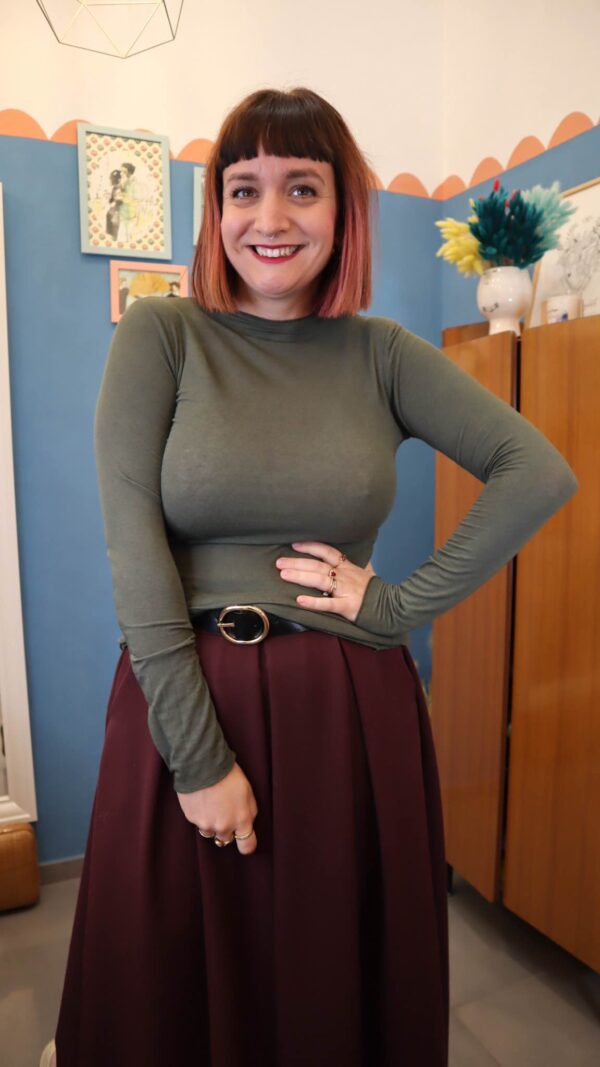 Maglia LILLYBETH VERDE FANGO