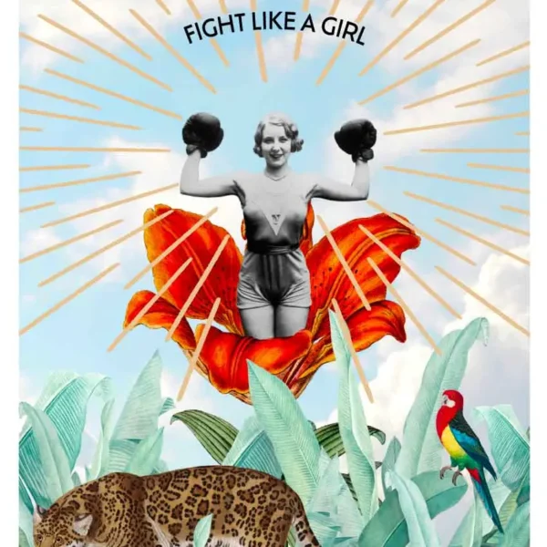 Poster COMBATTI RAGAZZA