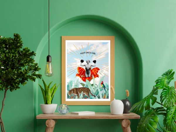 Poster COMBATTI RAGAZZA