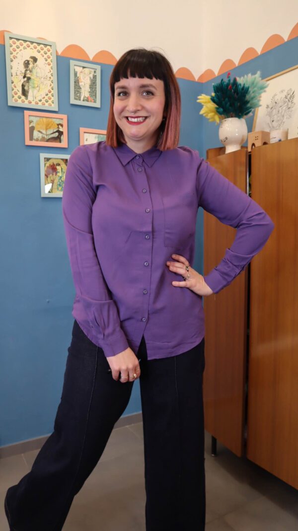 Camicia BASIC VIOLA