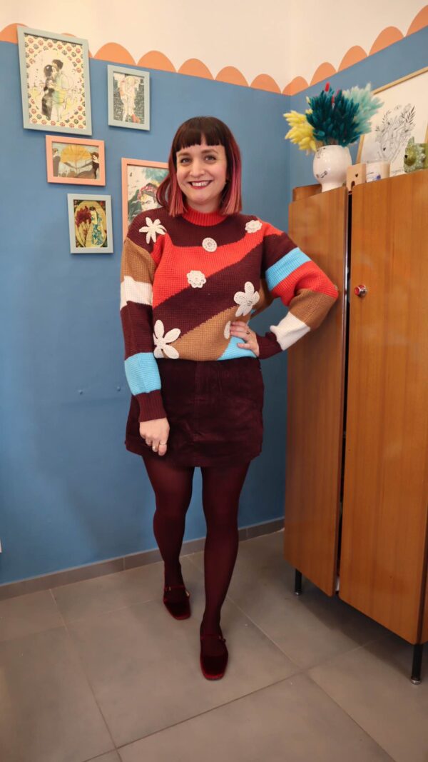 Gonna velluto BARABA