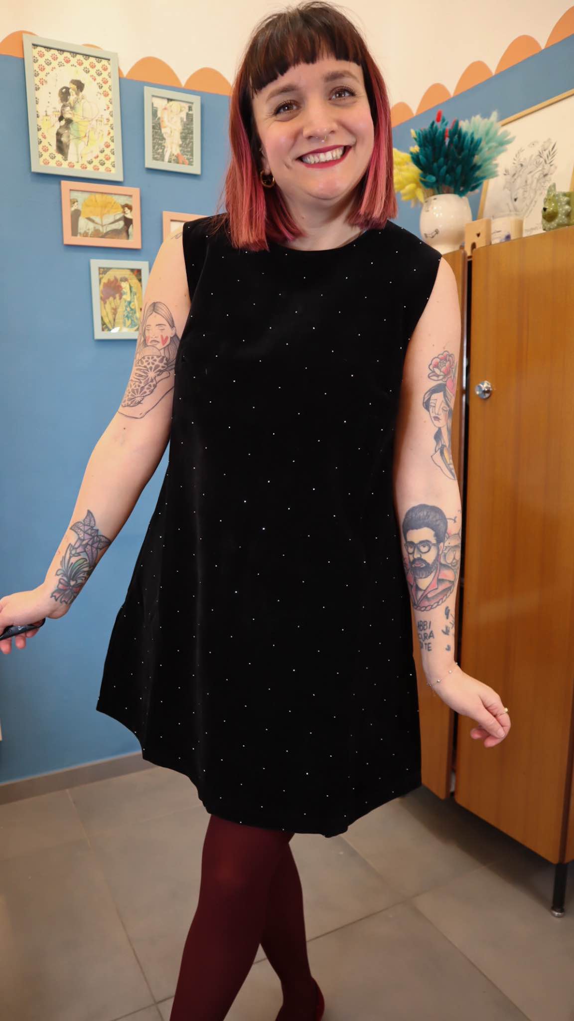 Vestito scamiciato POLVERE DI STELLE - immagine 4