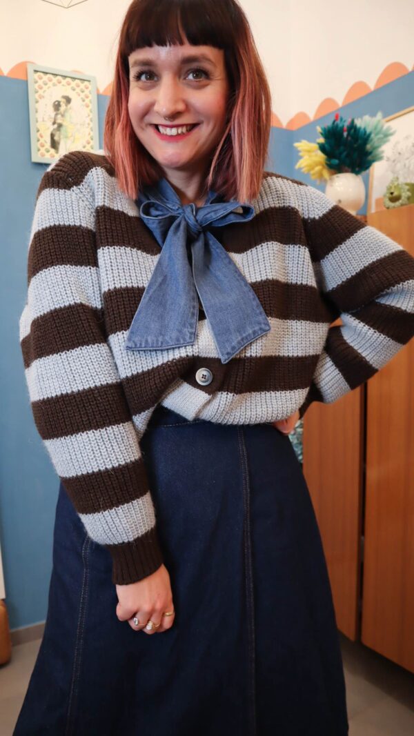 Cardigan STRIPE