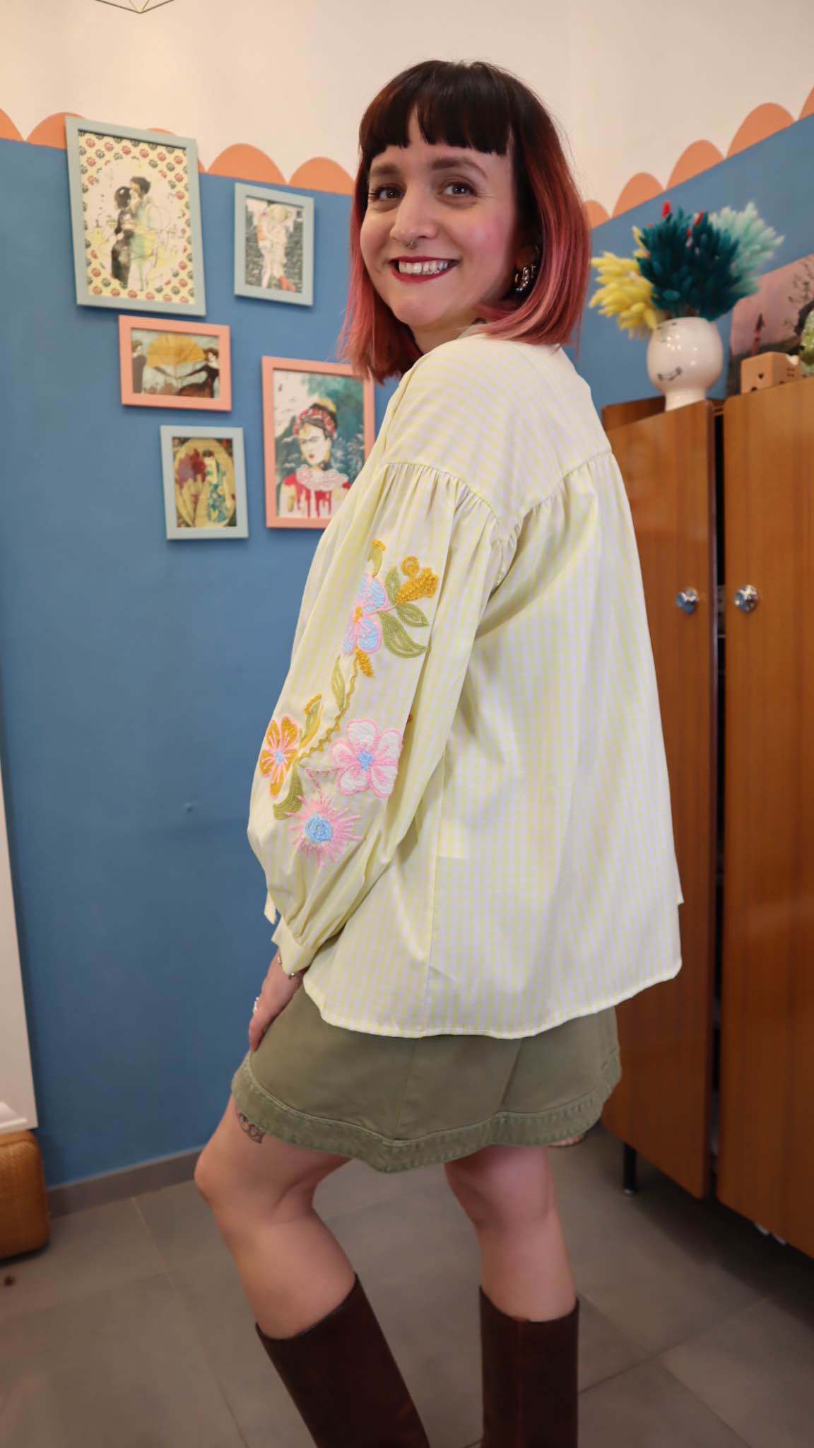 Camicia PRICOT YELLOW - immagine 3