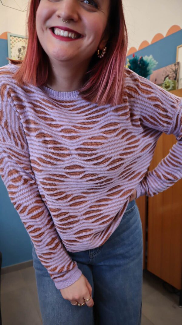 Maglione SOFIA GLICINE