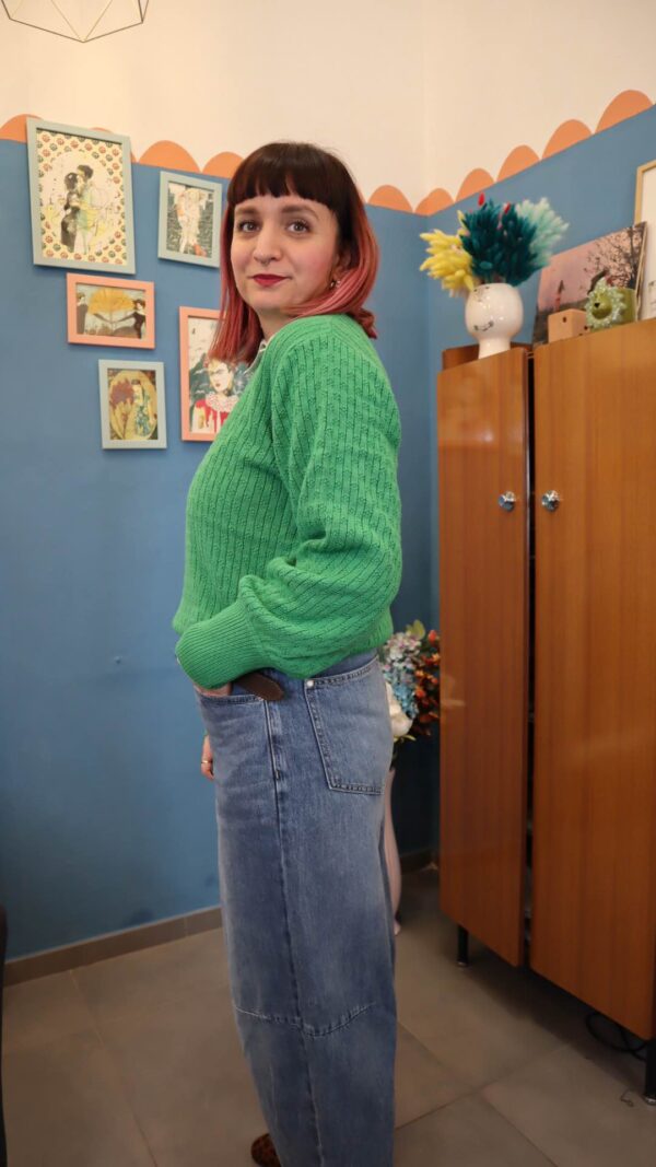 Maglione BASIC GREEN