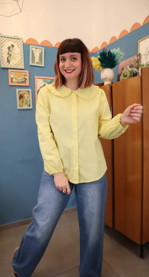 Camicia MARYJANE GIALLA