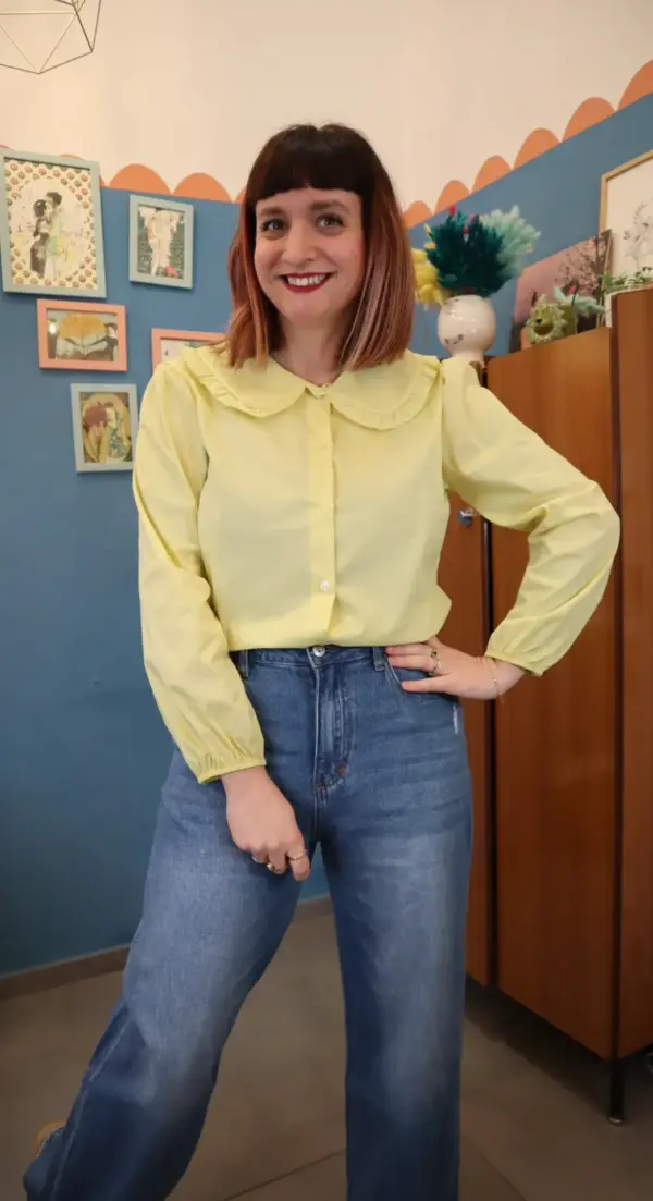 Camicia MARYJANE GIALLA